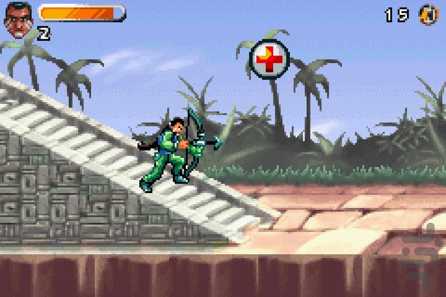حمله مرد رباتی - Gameplay image of android game