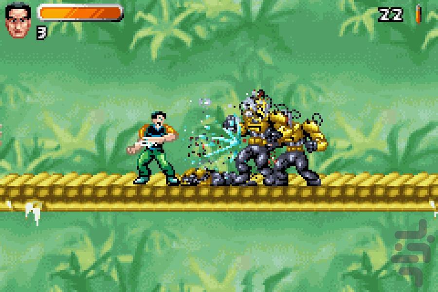 حمله مرد رباتی - Gameplay image of android game