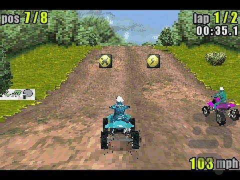 atv quad power racing - Gameplay image of android game