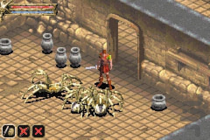 baldurs gatedark alliance - Gameplay image of android game