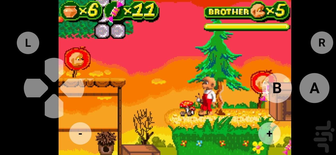 خرس های برنستین و درخت پیر شبه وار - Gameplay image of android game