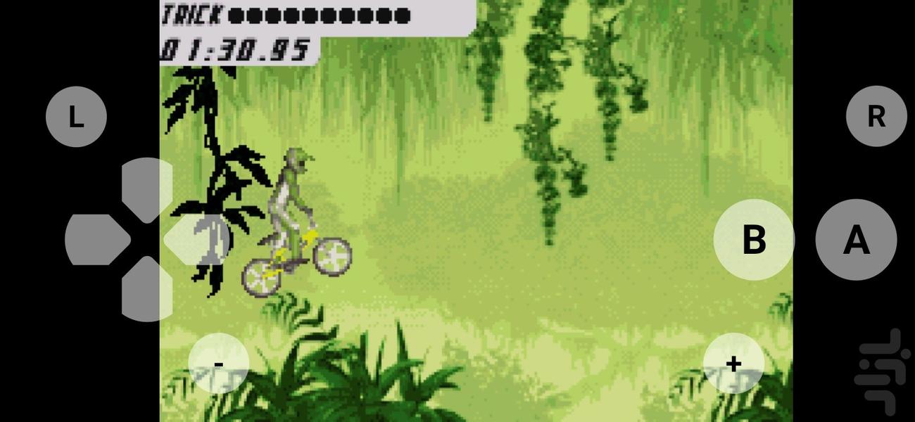 bmx trick racer - Gameplay image of android game