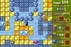 boulder dash - Gameplay image of android game