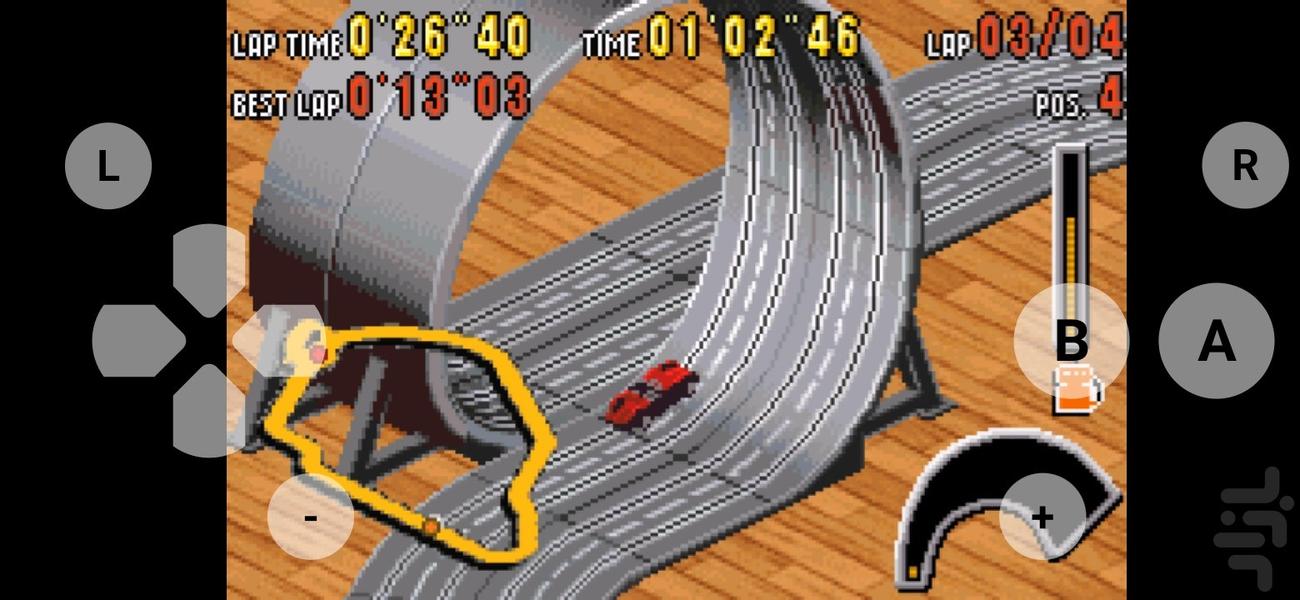 carrera power slide - Gameplay image of android game