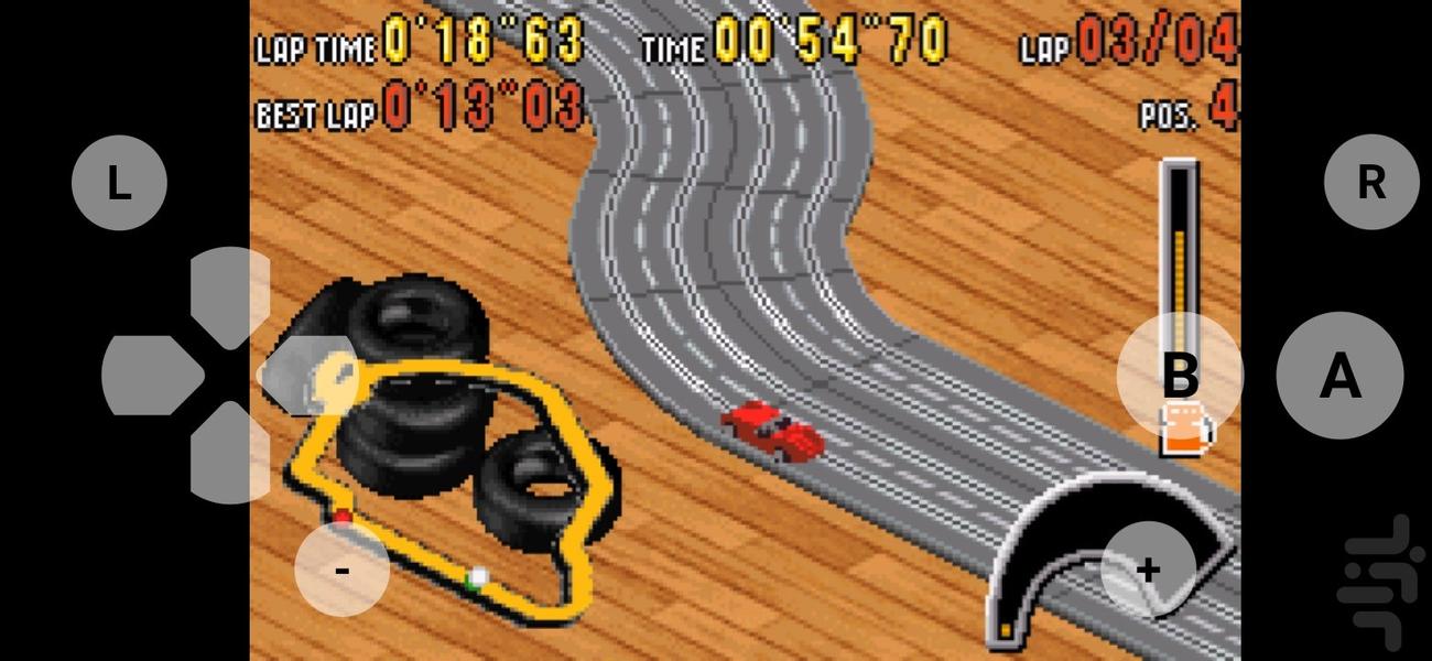carrera power slide - Gameplay image of android game