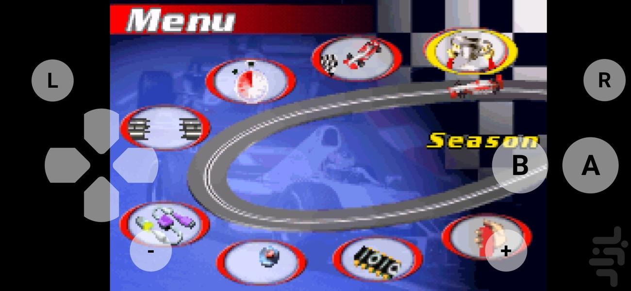 carrera power slide - Gameplay image of android game