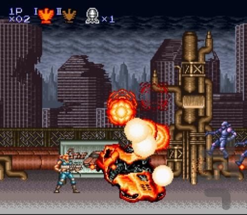 Contra - Gameplay image of android game