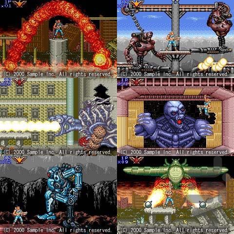 Contra - Gameplay image of android game