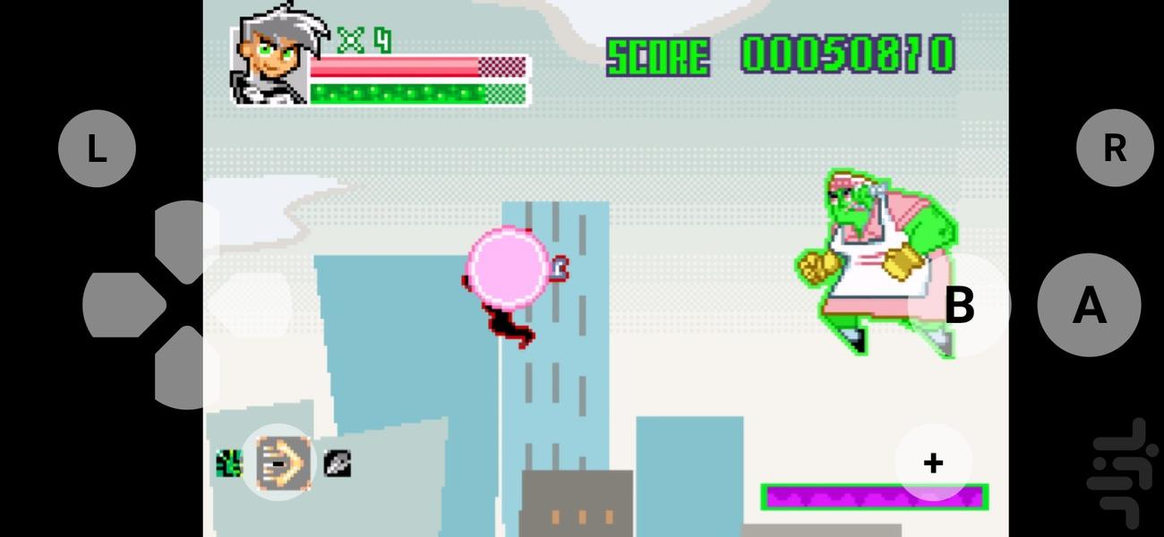 danny phantom urban jungle - Gameplay image of android game