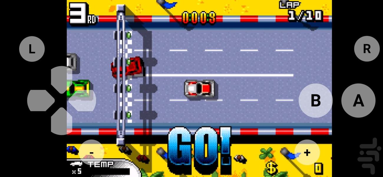 راننده شیطان - بازی ماشین سواری - Gameplay image of android game