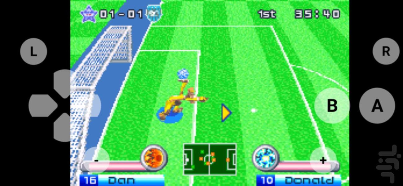 disney sports soccer - Gameplay image of android game