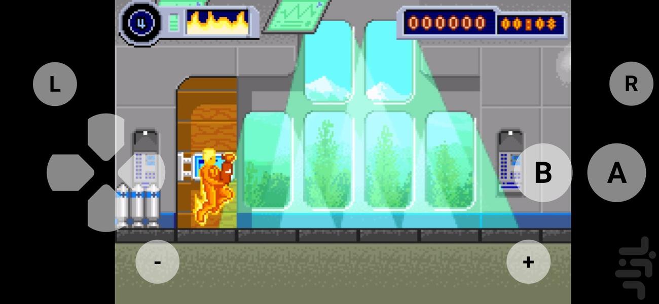 شعله روشن (ابرقهرمان) - عکس بازی موبایلی اندروید