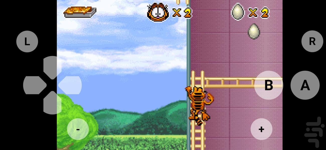 garfield and his nine lives - Gameplay image of android game