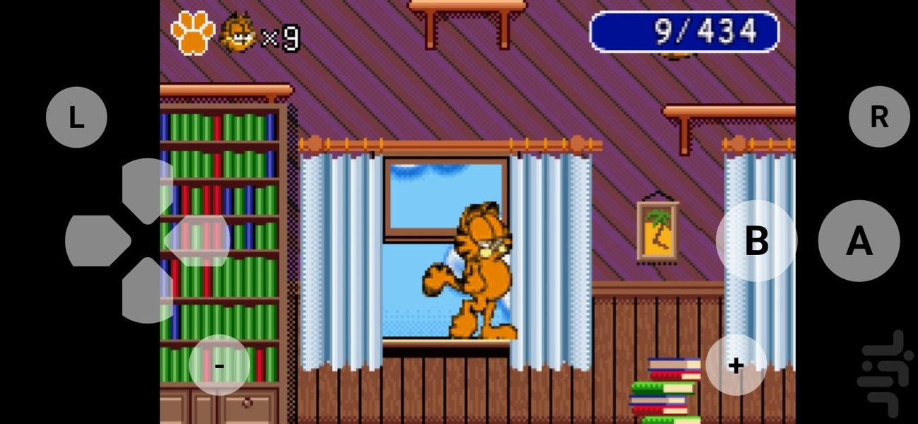 garfield the search for pooky - Gameplay image of android game