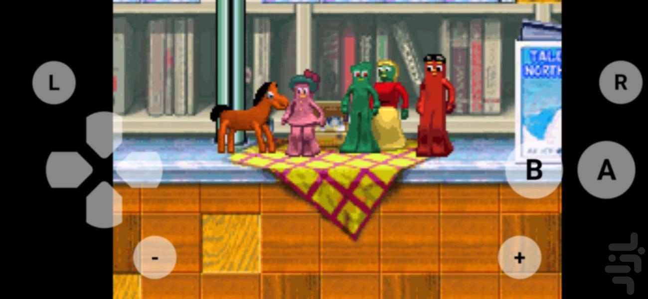 گامبی در مقابل اختر ربات ها - Gameplay image of android game