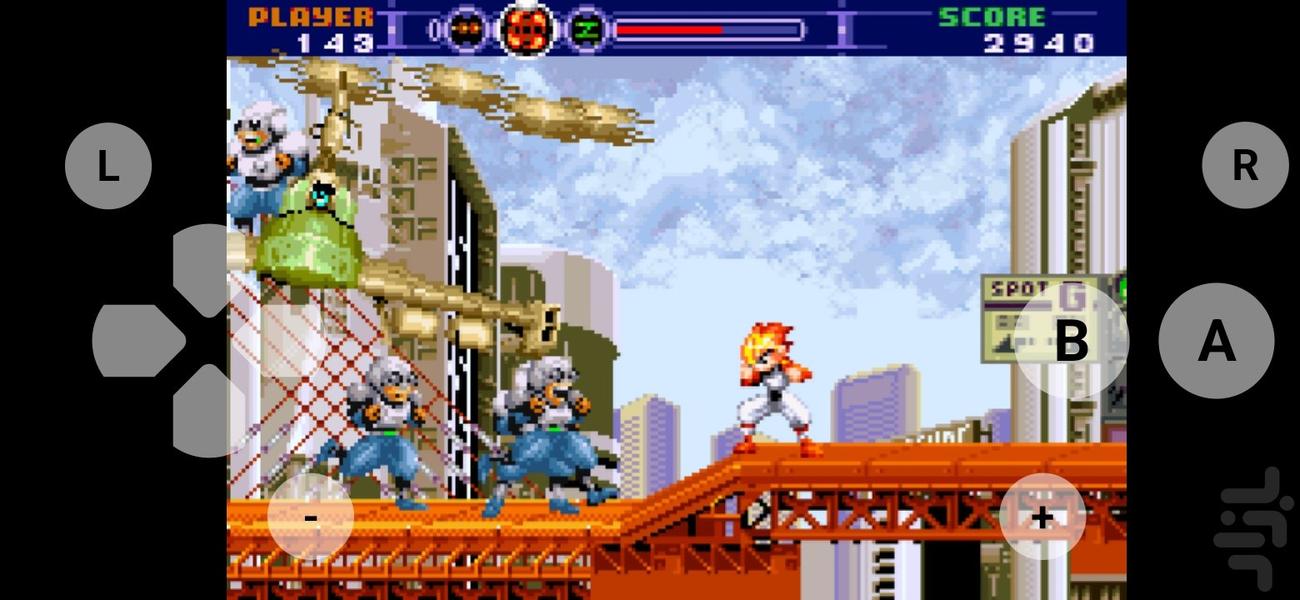gunstar super heroes - Gameplay image of android game
