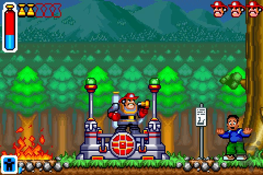 rescue heroes billy blazes - Gameplay image of android game