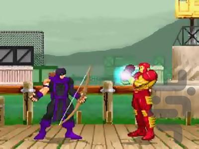 مرد آهنی شکست ناپذیر - Gameplay image of android game