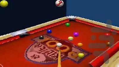 بیلیارد سه بعدی - Gameplay image of android game