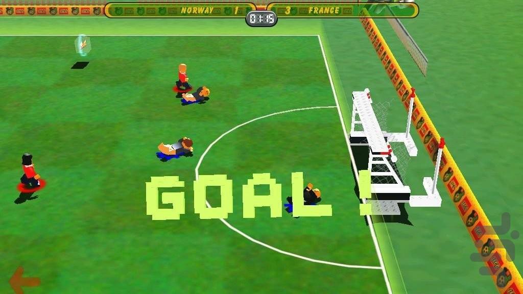 lego soccer mania - Gameplay image of android game