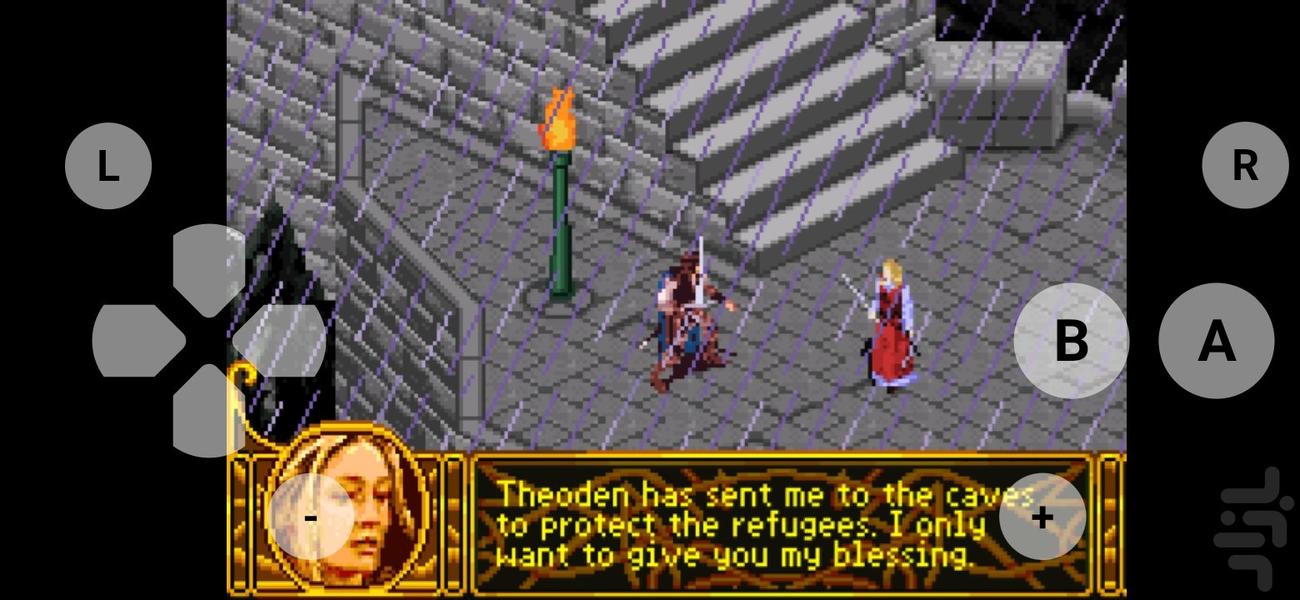 lord of the rings two towers - Gameplay image of android game
