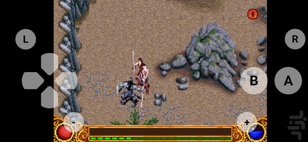 lord of the rings two towers - Gameplay image of android game