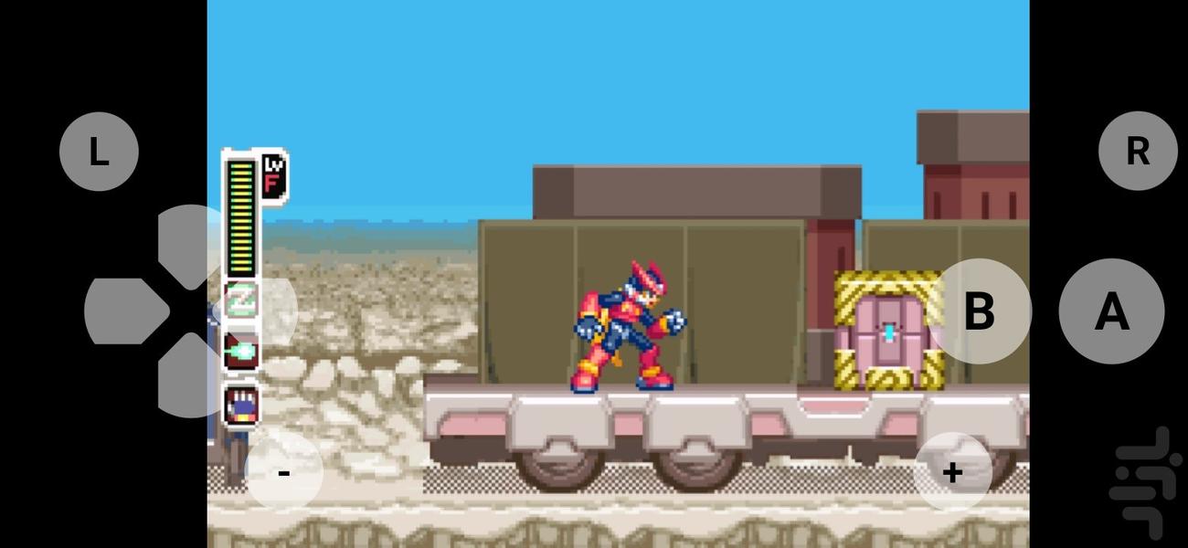 Megaman Zero4 - Gameplay image of android game