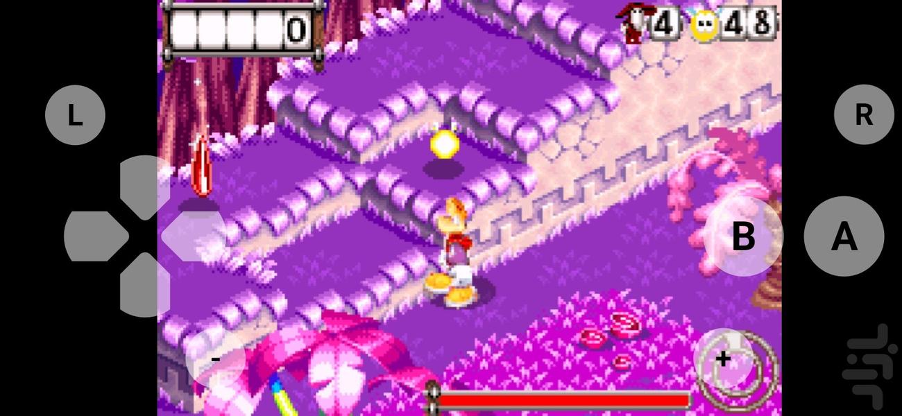 rayman hoodlums revenge - Gameplay image of android game