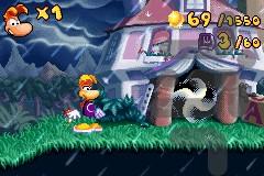 rayman raving rabbits - Gameplay image of android game