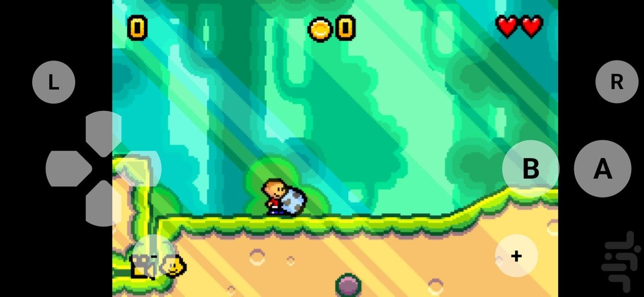 ماجراجویی در فوتبال جزیره - Gameplay image of android game