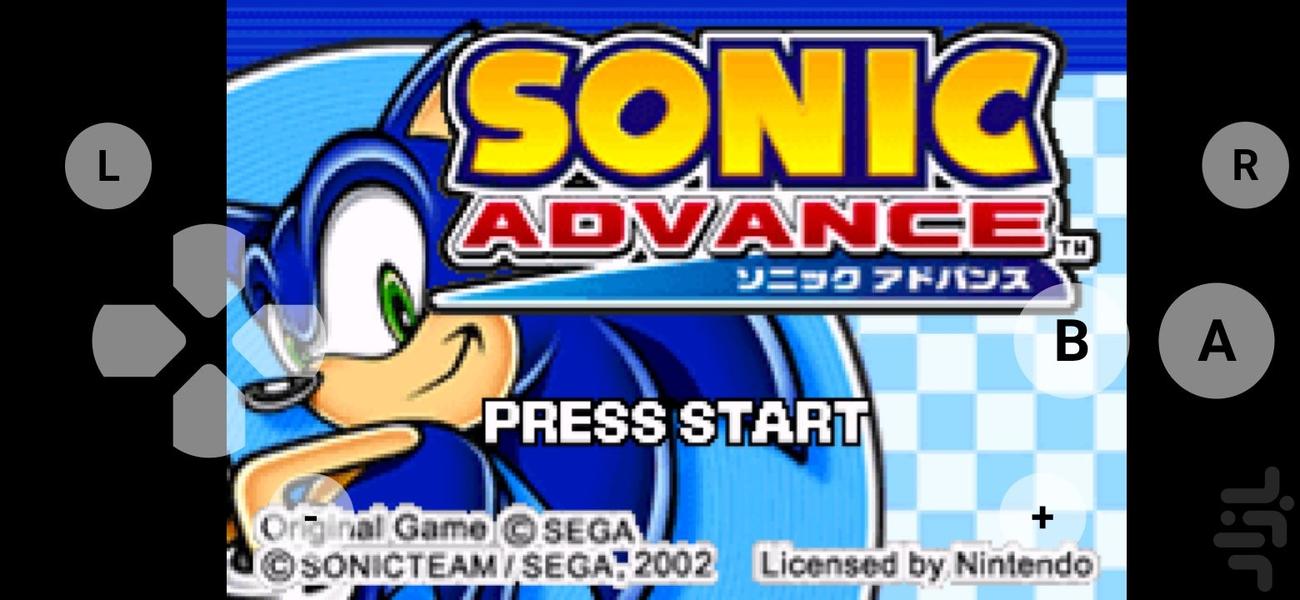 Sonic Advance - Gameplay image of android game