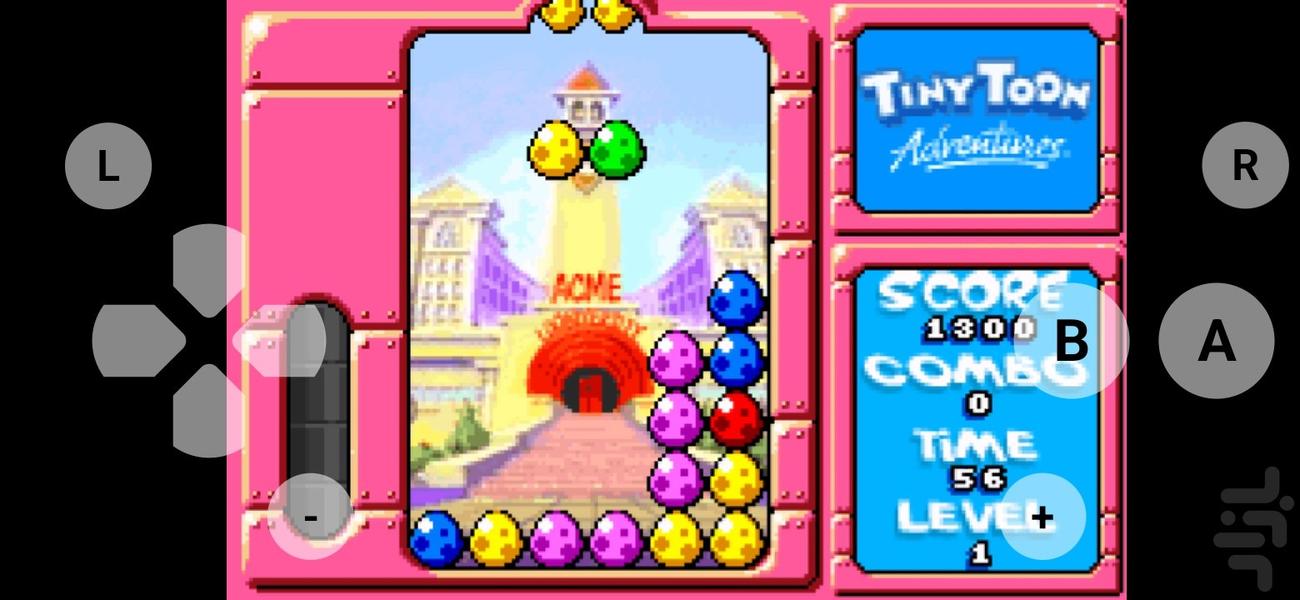tiny toon adventure swacky stackers - Gameplay image of android game