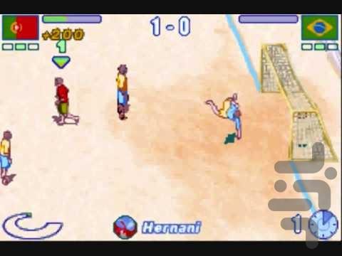ultimate beach soccer - Gameplay image of android game