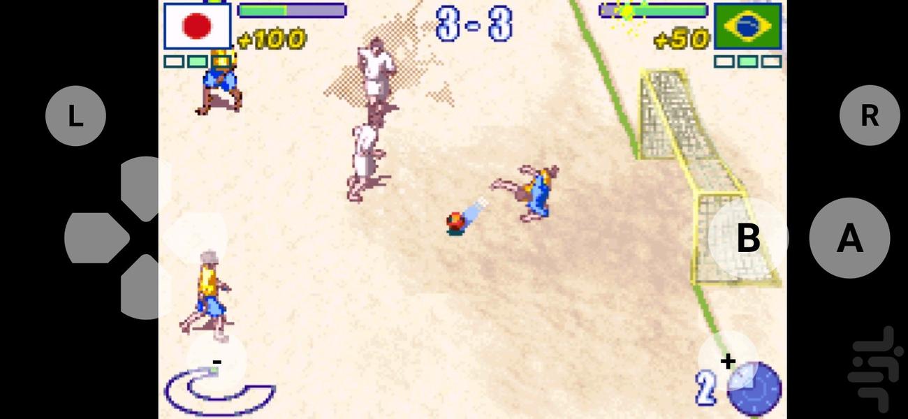 ultimate beach soccer - Gameplay image of android game