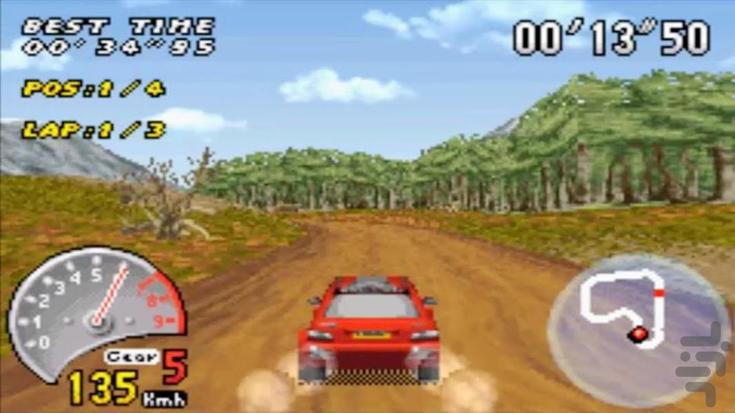 مسابقات رالی 3 - Gameplay image of android game