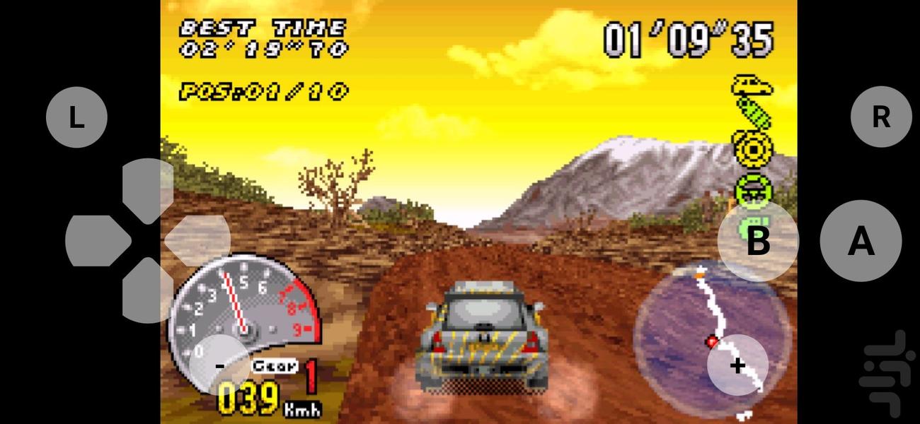 مسابقات رالی 3 - Gameplay image of android game