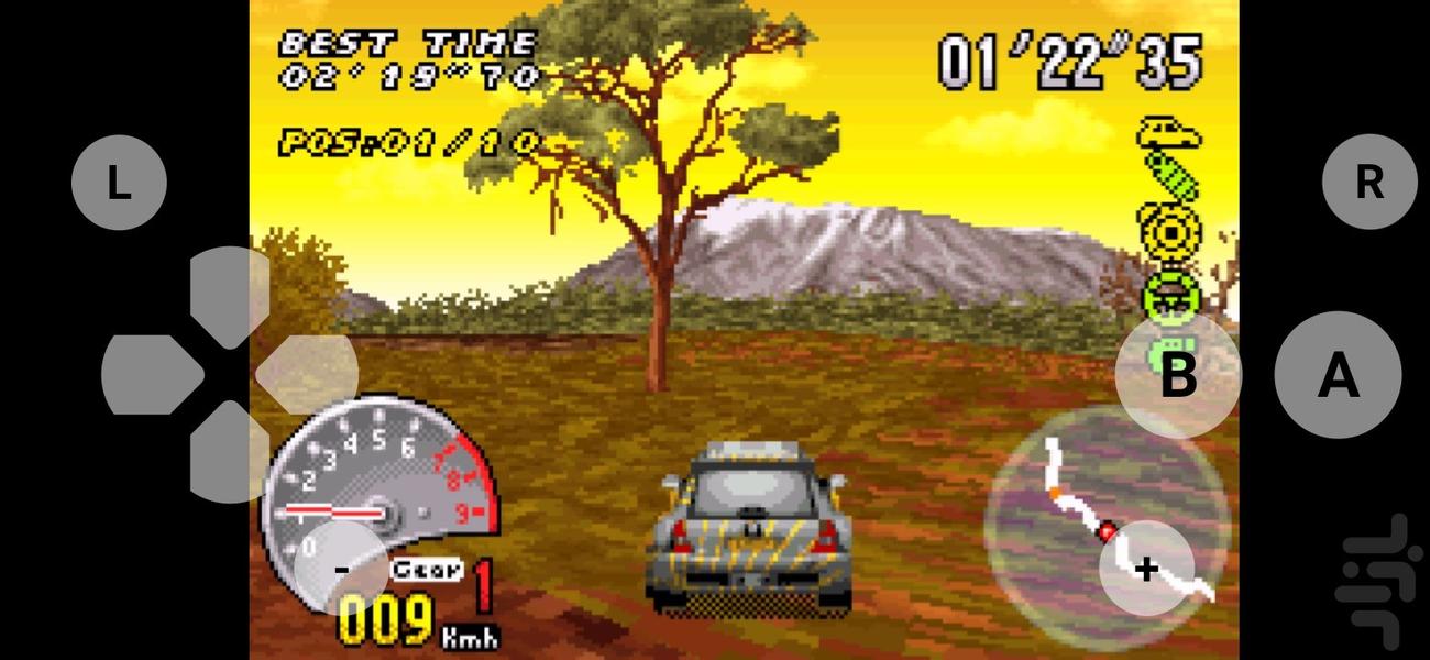 مسابقات رالی 3 - Gameplay image of android game