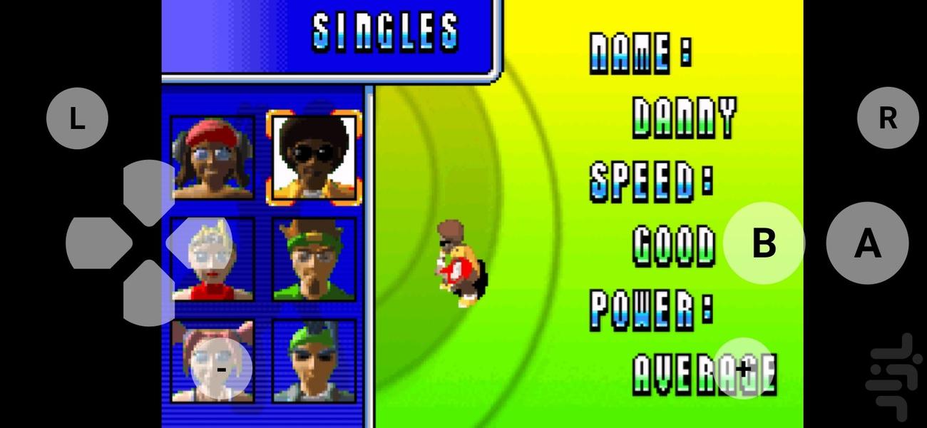 world tennis stars - Gameplay image of android game