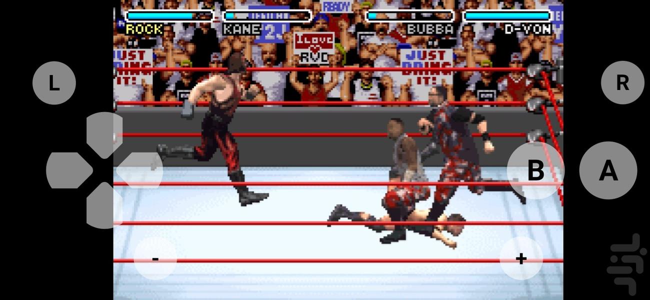 wwe road to wrest lemania_x8 - Gameplay image of android game