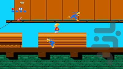 Simpsons, Bart Vs. the World - Gameplay image of android game