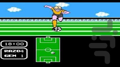 Tecmo Cup :Soccer Game - Gameplay image of android game