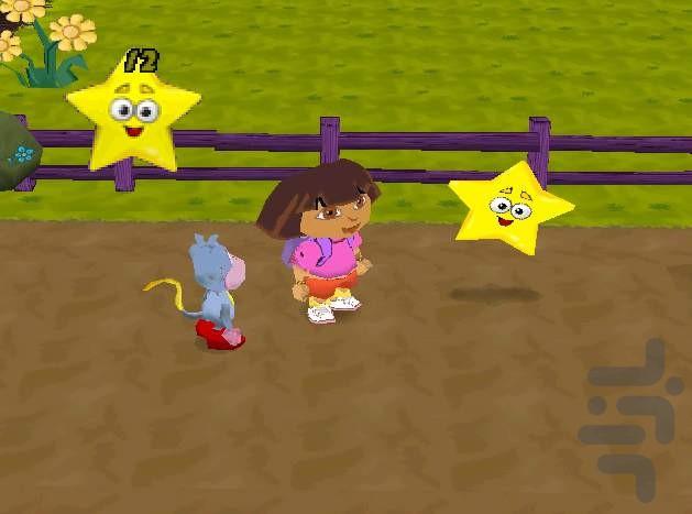 دورا و دوستان باغچه ای - Gameplay image of android game