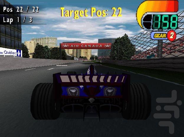 ماشین فرمول1 جایزه بزرگ - Gameplay image of android game