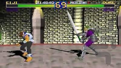 battle arena toshinden - Gameplay image of android game