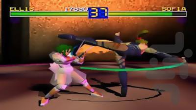 battle arena toshinden - Gameplay image of android game