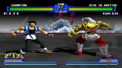 battle arena toshinden - Gameplay image of android game