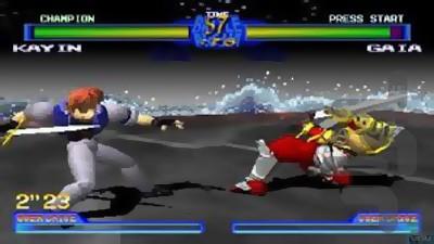 battle arena toshinden - Gameplay image of android game