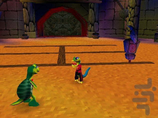 gex 3 deep cover gecko - Gameplay image of android game
