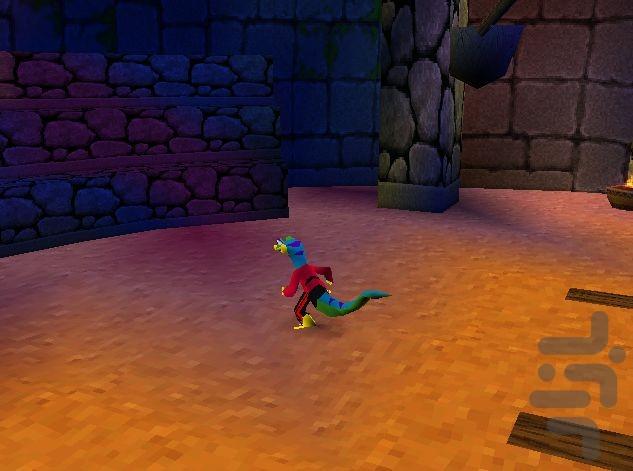 gex 3 deep cover gecko - Gameplay image of android game