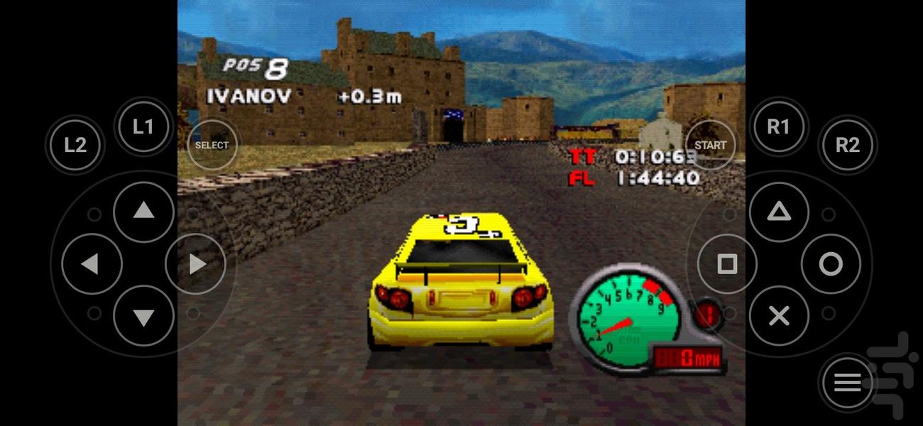 grand tour racing 98 - Gameplay image of android game